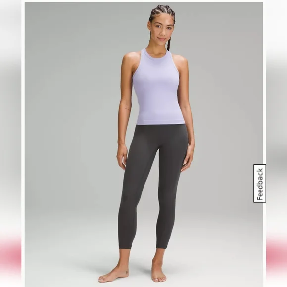 lululemon Align Waist-Length Racerback Tank Top in Lilac Smoke - Picture 2 of 11